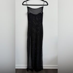 I.AM.GIA Fishnet Maxi Dress
